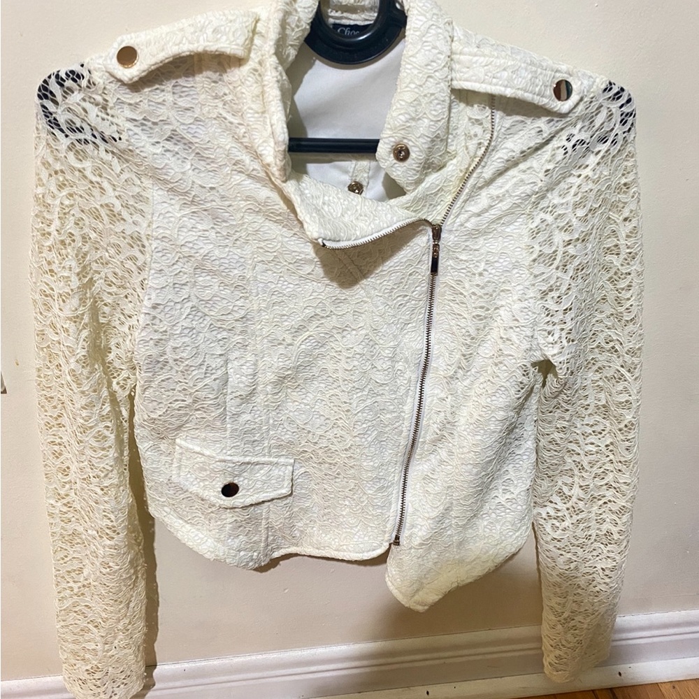 White thin Jacket